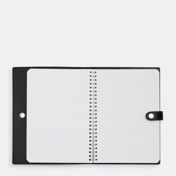 NWT💃Coach Notebook in Signature Canvas with Rose Print - Picture 2 of 8